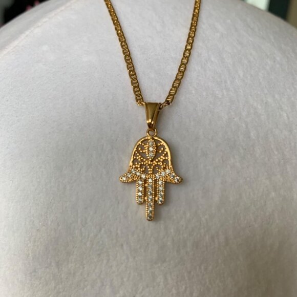 Neiman Marcus 18K Gold Plated Flat Mariner/Marina 060 3MM Chain